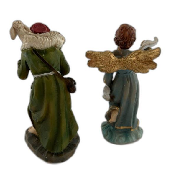 Robert Stanley Promise Of Christmas Creche 11 Resin Figures Orig Box Circa 2015 - Picture 10 of 13